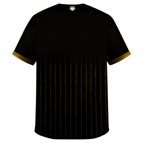 Jersey Leones Negro Dorado Caballero 2024