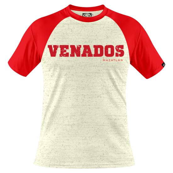 Playera Venados Ranglan Avena-Rojo Caballero