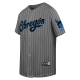 Jersey Yaquis Gris Rayado Caballero 24-25