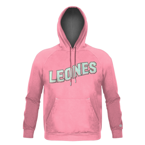 hoodie Leones Rosa Dama