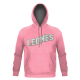 hoodie Leones Rosa Dama