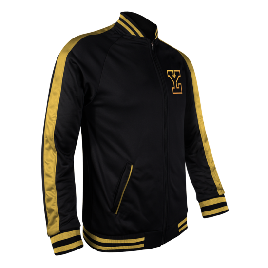 Jacket Leones Light Bomber Ngo/Dorado LY Caballero