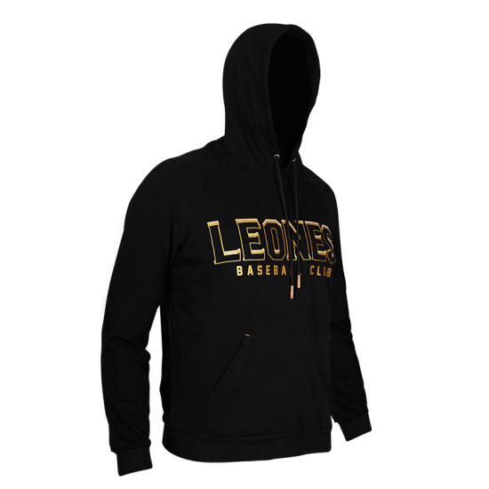 Hoodie Leones Negro Caballero 22-23