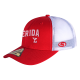 Gorra Leones Snapback Malla Rojo/Blanco MERIDA