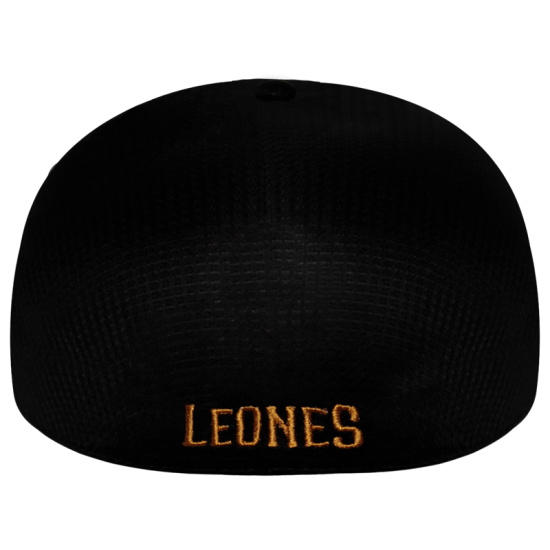 Gorra Leones Seambless Negro LY Dorado