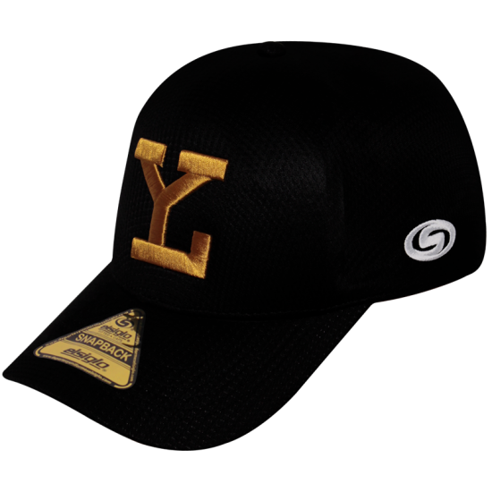 Gorra Leones Seambless Negro LY Dorado