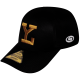 Gorra Leones Seambless Negro LY Dorado