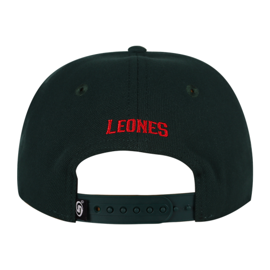 Gorra Leones SRD26 Blanco-Verde BANDERA