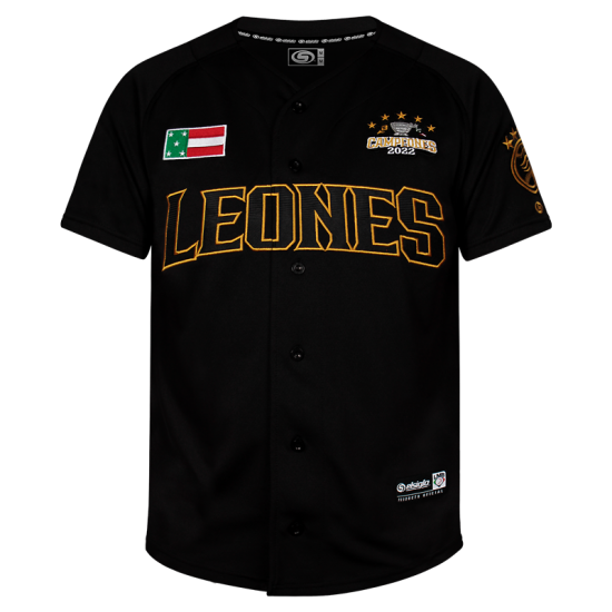 Jersey Leones Negro Campeon Caballero