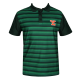 Playera Polo Leones Verde Rayada Caballero