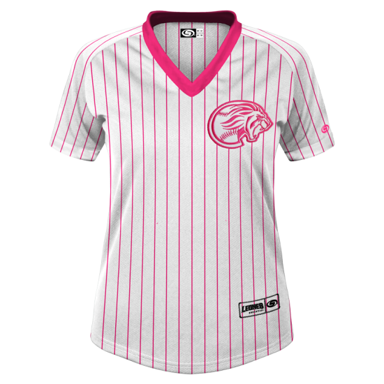 Casaca Leones Essential Blanco/Rosa LY Infantil