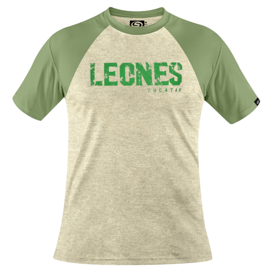 Playera Leones Ranglan Beige/Vde Infantil