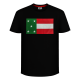 Playera Leones Bandera Negro JP25 Caballero