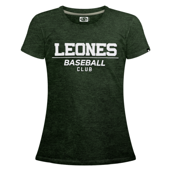 Playera Leones Baseball Verde Dama