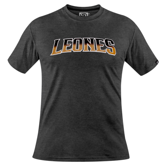 Playera Leones Negro Jaspe Caballero