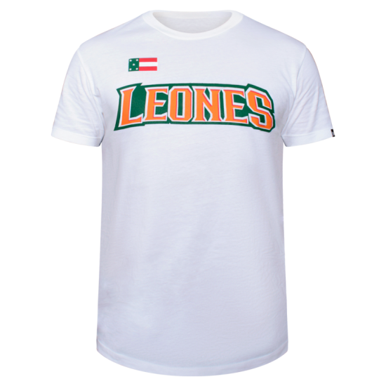 Playera Leones JP29 Blanco Caballero