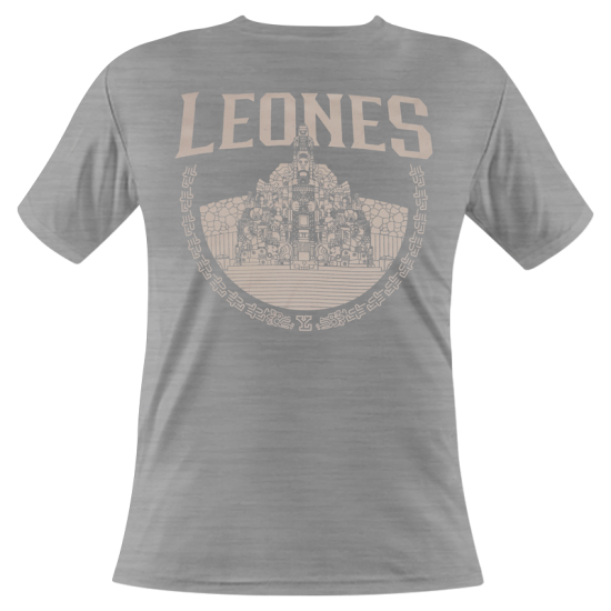 Playera Leones Gris LY Beige Caballero