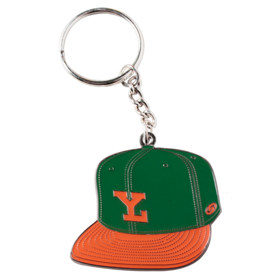 Llavero Leones Metal Gorra Verde/Naranja LY