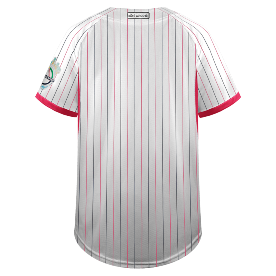 Jersey SDC Blanco/Rosa Rayado Caballero 2024