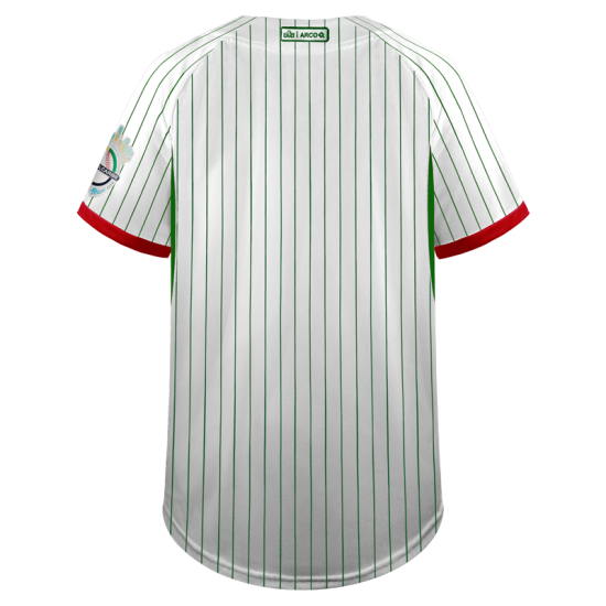 Jersey SDC Blanco/Verde Rayado Infantil 2024