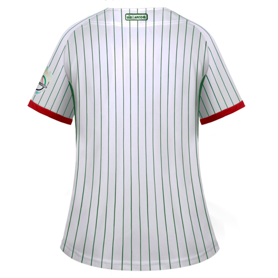 Jersey SDC Blanco/Verde Rayado Dama 2024