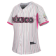 Jersey SDC Blanco/Rosa Rayado Dama 2024