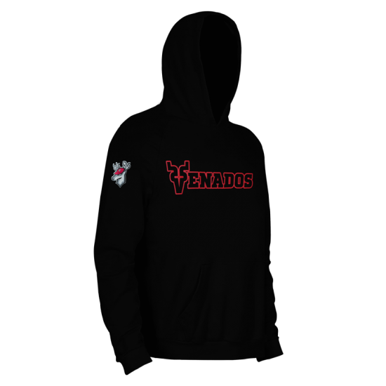 Hoodie Venados Negro Caballero 23-24