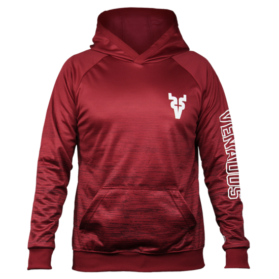 Hoodie Venados Rojo Sub Caballero 21-22