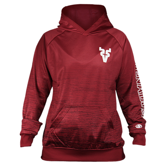 Hoodie Venados Sub Rojo Dama 21-22