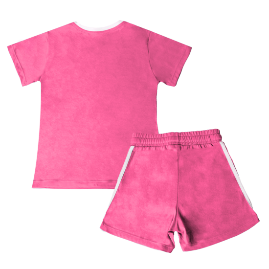 Conjunto Vennycornia Rosa Infantil