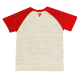 Playera Venados Ranglan Avena/Rojo Infantil