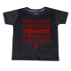 Playera Venados Negro Jaspe Infantil