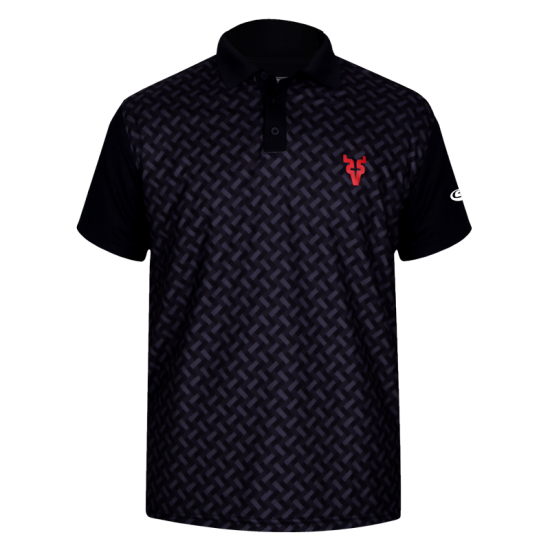 Playera Venados Polo Ngo/Gris Caballero