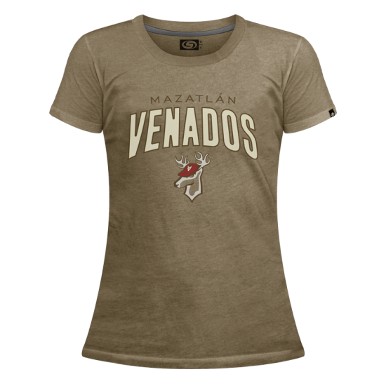 Playera Venados Retro Café Dama