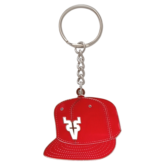 Llavero Venados Metal Gorra Roja V