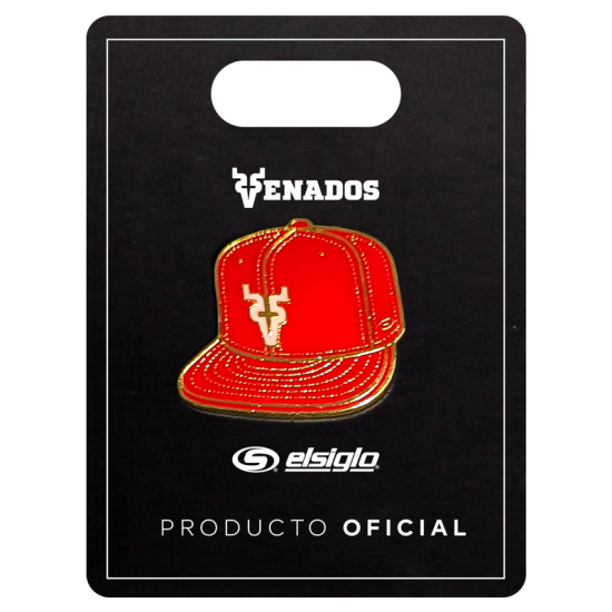 Pin Venados Gorra Roja