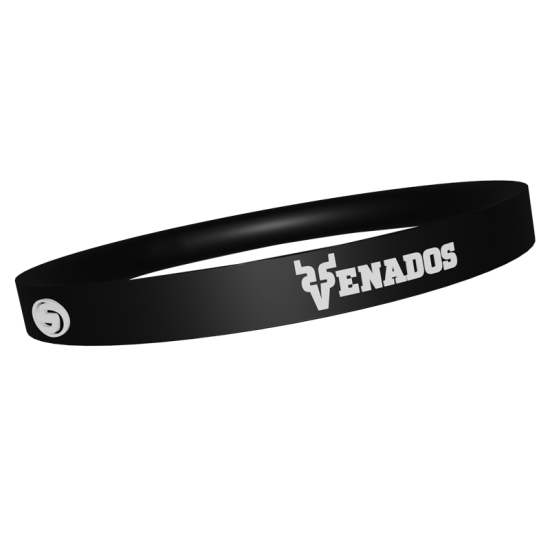 Pulsera Venados Rubber Negro