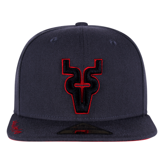 Gorra Venados Fitted Gris/Rojo 22-23