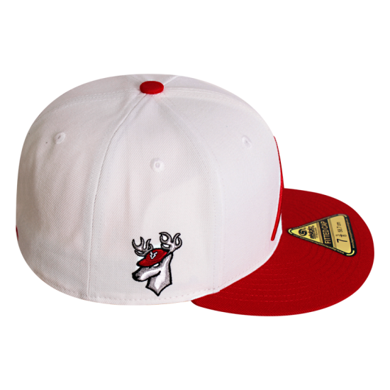 Gorra Venados Fitted Bco/Rojo 23-24