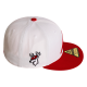 Gorra Venados Fitted Bco/Rojo 23-24