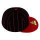 Gorra Venados Fitted Negra Rayada 23-24