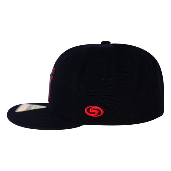 Gorra Venados Fitted Negro/Rojo 22-23