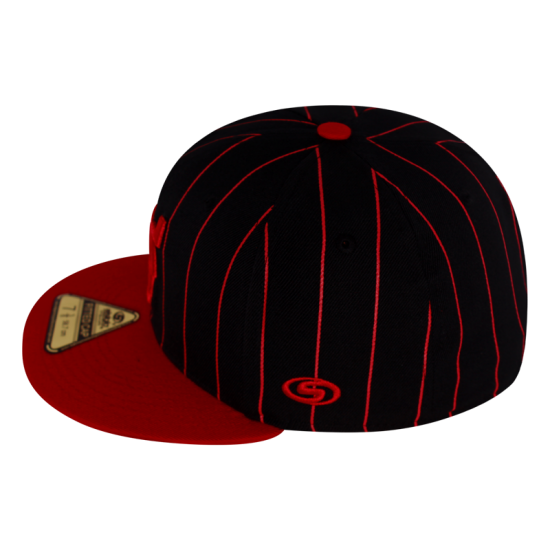 Gorra Venados Fitted Negra Rayada 23-24