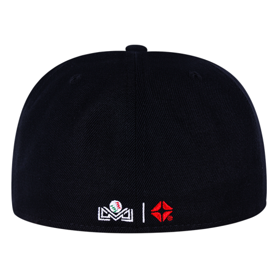 Gorra Venados Fitted Negro/Rojo 22-23