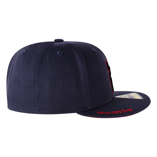 Gorra Venados Fitted Gris/Rojo 22-23