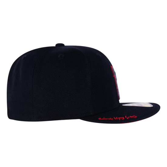 Gorra Venados Fitted Negro/Rojo 22-23