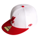 Gorra Venados Fitted Bco/Rojo 23-24