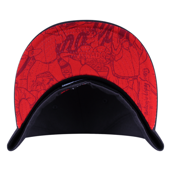 Gorra Venados Fitted Gris/Rojo 22-23