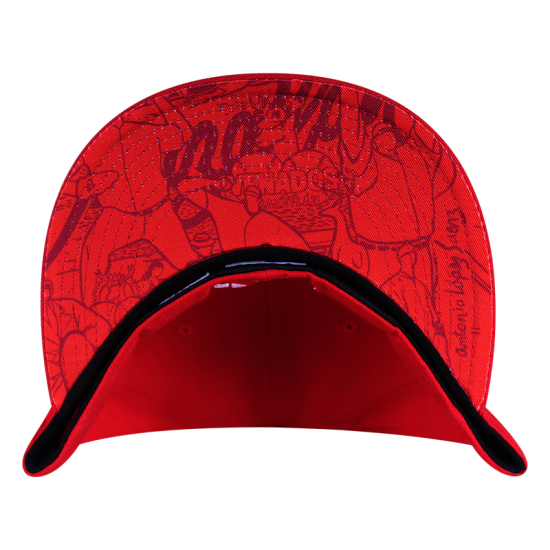 Gorra Venados Fitted Rojo/Rojo 22-23