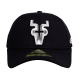 Gorra Venados Flex Premium Negra V Plata